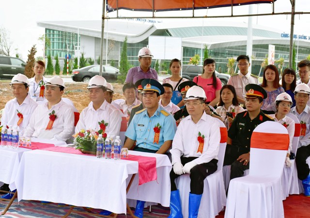 Khởi công xây dựng nhà làm việc của Đại diện Cảng vụ hàng không miền Bắc tại Sân bay Thọ Xuân